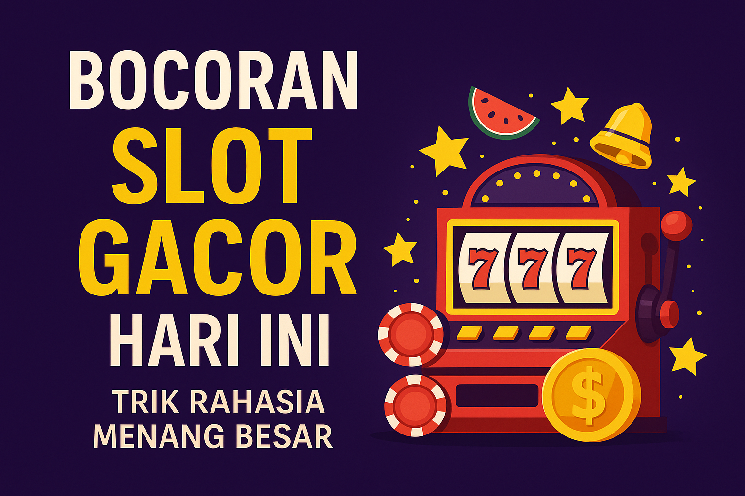 Bocoran Slot Gacor Hari Ini 2025: Trik Ampuh Menang Besar Setiap Hari!