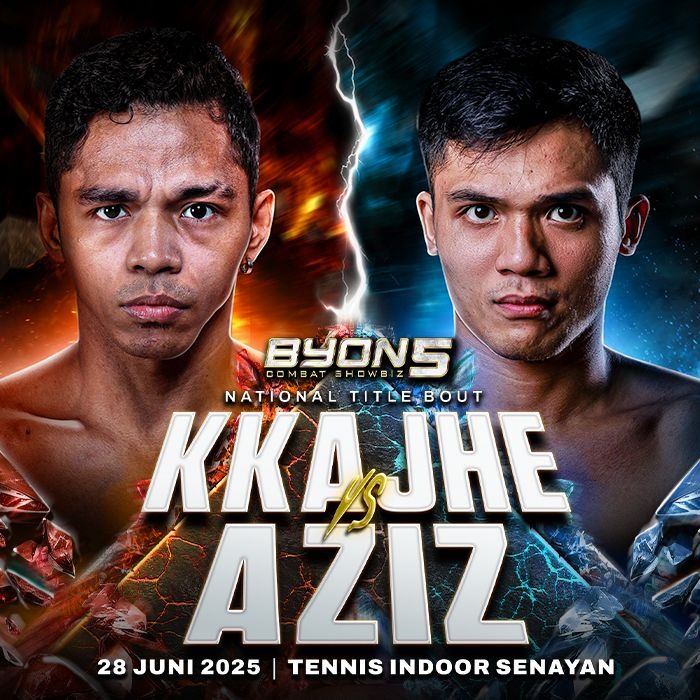 Hasil Byon Combat 5 KKajhe vs Aziz Calim & Daftar Pemenang Lengkap